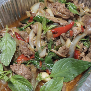 Spicy beef