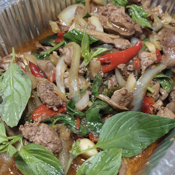 Spicy beef